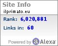 Alexa Certified Traffic Ranking for www.ilprimato.eu