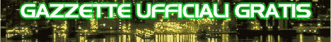 Le Gazzette Ufficiali Gratis