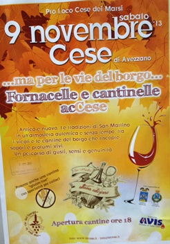 Ad Avezzano l’ottava edizione di “Fornacelle e cantinelle accese”